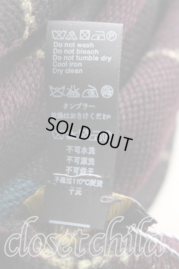 画像3: ヴィヴィアンウエストウッド MAN 中古 / タータンチェックストール  茶  H-26-02-15-119-gd-OD-ZH (3)