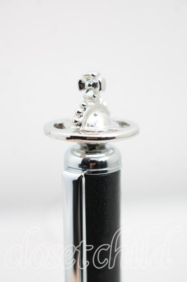 画像3: ヴィヴィアンウエストウッド 中古 / ORB 革巻ボールペン  黒  H-26-02-15-121-gd-OD-ZH (3)