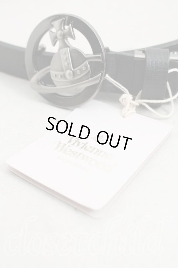 画像4: ヴィヴィアンウエストウッド 中古 / リングベルト  黒  H-26-02-15-122-gd-OD-ZH (4)