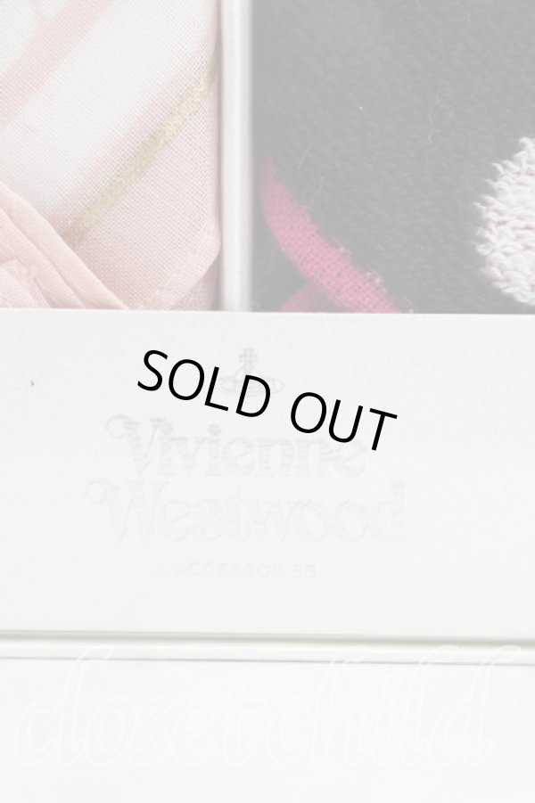 画像2: ヴィヴィアンウエストウッド 中古 / ハンカチセット    H-26-02-15-124-gd-OD-ZH (2)