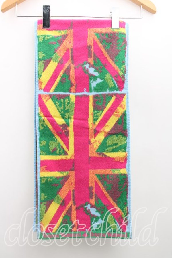 画像2: ヴィヴィアンウエストウッド 中古 / ユニオンジャックフェイスタオル  マルチ  H-26-02-15-130-gd-OD-ZH (2)