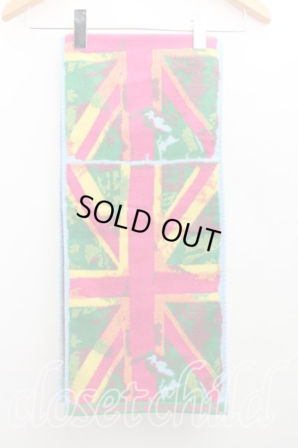 画像2: ヴィヴィアンウエストウッド 中古 / ユニオンジャックフェイスタオル  マルチ  H-26-02-15-130-gd-OD-ZH (2)