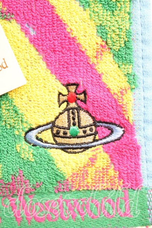 画像3: ヴィヴィアンウエストウッド 中古 / ユニオンジャックフェイスタオル  マルチ  H-26-02-15-130-gd-OD-ZH (3)