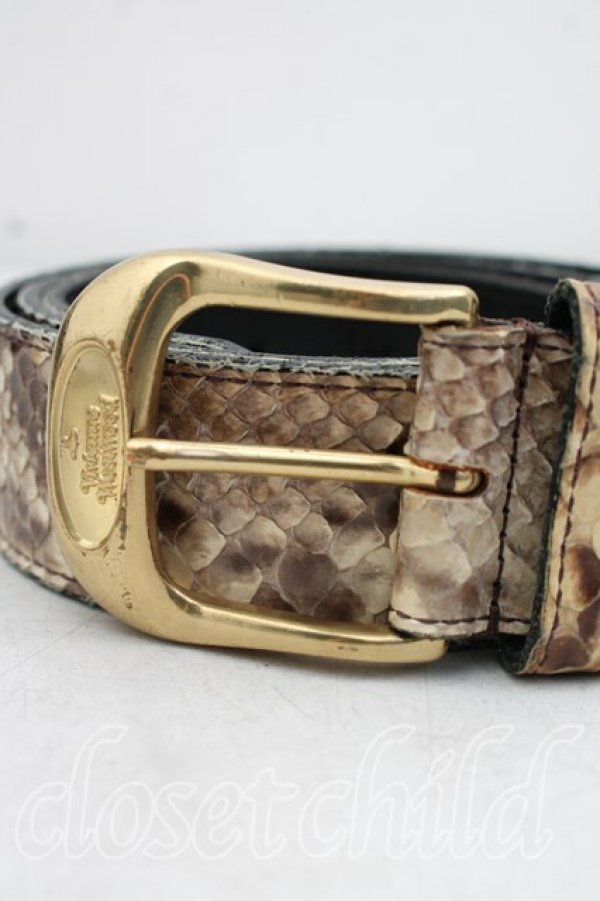 画像3: ヴィヴィアンウエストウッド 中古 / クロコベルト  ベージュ  H-26-02-15-135-gd-OD-ZH (3)