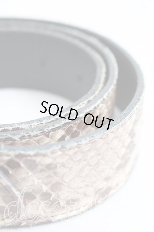 画像4: ヴィヴィアンウエストウッド 中古 / クロコベルト  ベージュ  H-26-02-15-135-gd-OD-ZH (4)