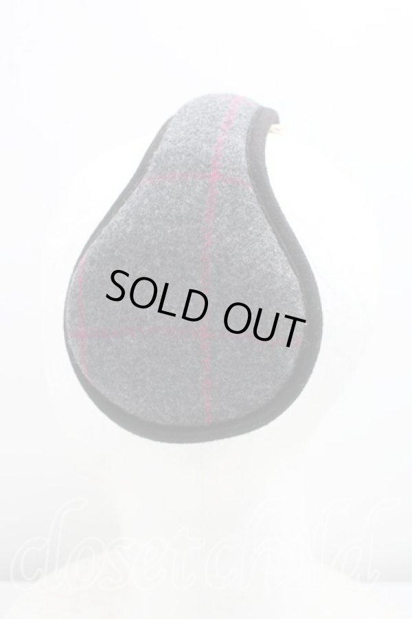 画像2: ヴィヴィアンウエストウッド 中古 / イヤーマフ  灰ｘ黒  H-26-02-15-137-gd-OD-ZH (2)