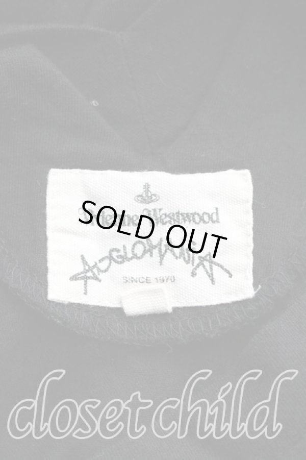 画像3: ANGLOMANIA 中古 / Vネックカットソーワンピ 38（M相当） 黒  H-26-02-15-014-op-OD-ZH (3)