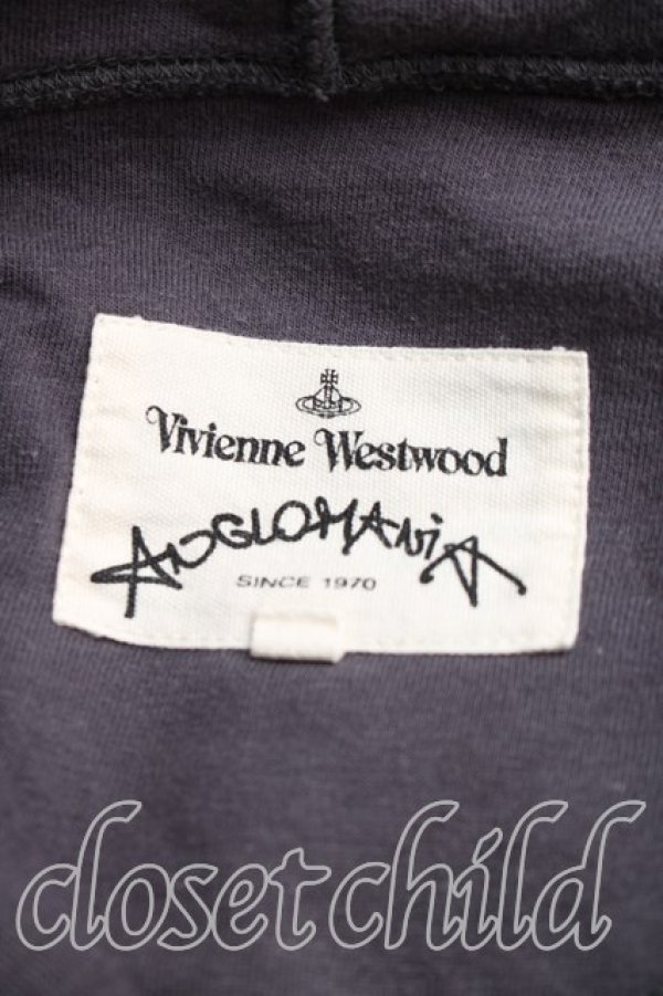 画像3: ANGLOMANIA 中古 / ロゴptフーディワンピース 38（M相当） 灰  H-26-02-15-015-op-OD-ZH (3)