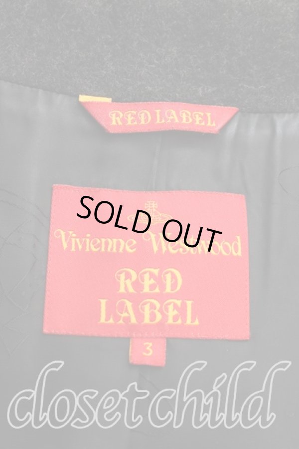 画像3: ヴィヴィアンウエストウッド 中古 / ベッティーナコート 3（11号相当） 黒  H-26-02-15-018-co-OD-ZH (3)