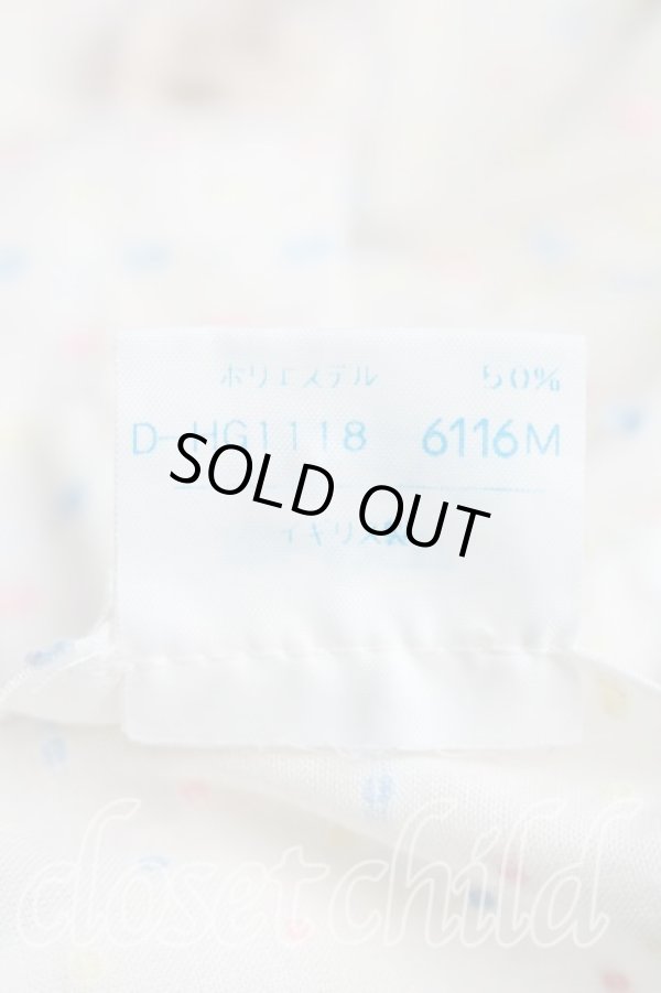 画像5: ヴィヴィアンウエストウッド 中古 / スノードット半袖ブラウス UK8（7号相当） 白  H-26-02-22-021-bl-OD-ZH (5)