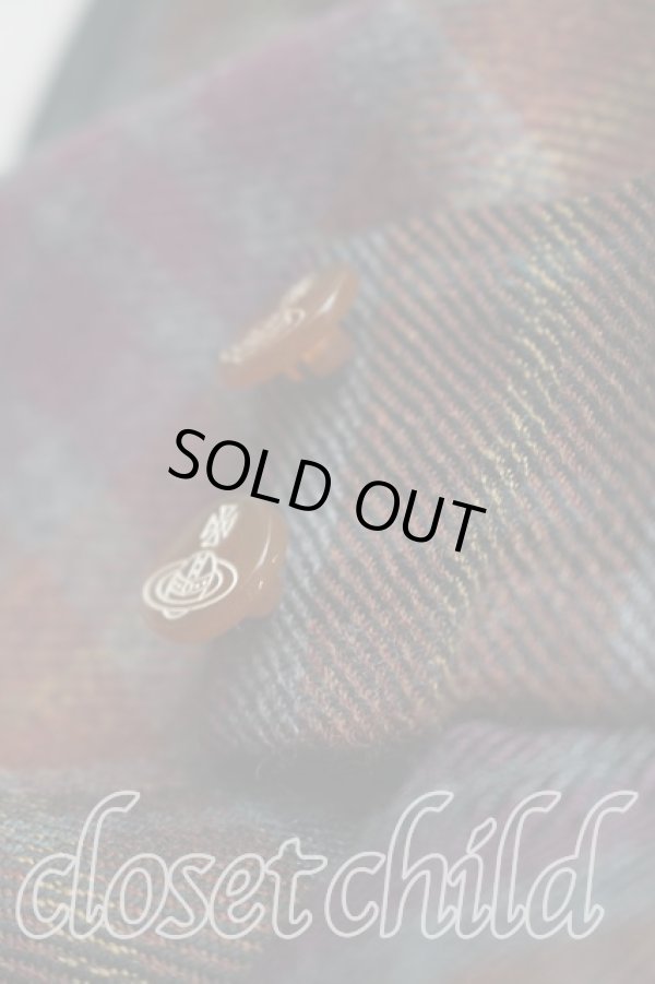 画像6: ヴィヴィアンウエストウッド 中古 / タータンチェックフレアスカート 40（9号相当） 茶ｘ緑  H-26-02-22-022-sk-OD-ZH (6)