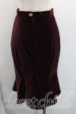 画像2: ヴィヴィアンウエストウッド 中古 / 別珍フレアスカート 42（11号相当） ボルドー  H-26-02-22-023-sk-OD-ZH (2)