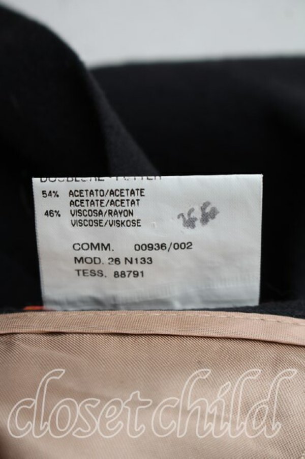 画像4: ヴィヴィアンウエストウッド 中古 / イレギュラースカート 40（9号相当） 黒  H-26-02-22-024-sk-OD-ZH (4)