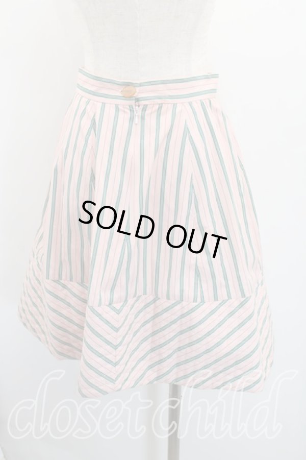 画像2: ヴィヴィアンウエストウッド 中古 / キルティングサークルスカート UK10（9号相当） ピンク  H-26-02-22-025-sk-OD-ZH (2)