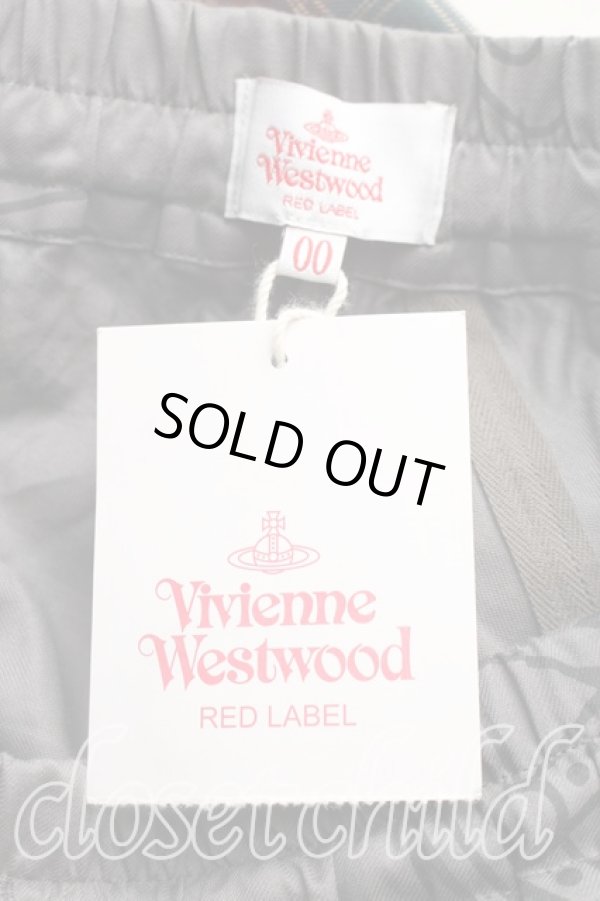 画像3: ヴィヴィアンウエストウッド 中古 / タータンチェックカンガルースカート 00（ワンサイズ） 灰  H-26-02-22-030-sk-OD-ZH (3)