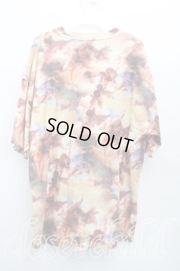 画像2: ヴィヴィアンウエストウッド 中古 / プッティ柄Tシャツ  ベージュ  H-26-02-22-031-ts-OD-ZH (2)