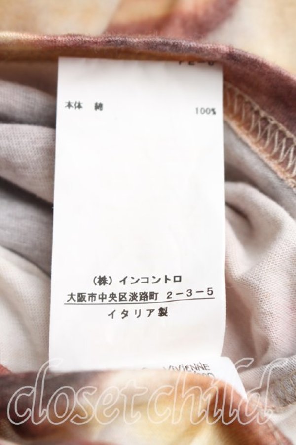 画像5: ヴィヴィアンウエストウッド 中古 / プッティ柄Tシャツ  ベージュ  H-26-02-22-031-ts-OD-ZH (5)