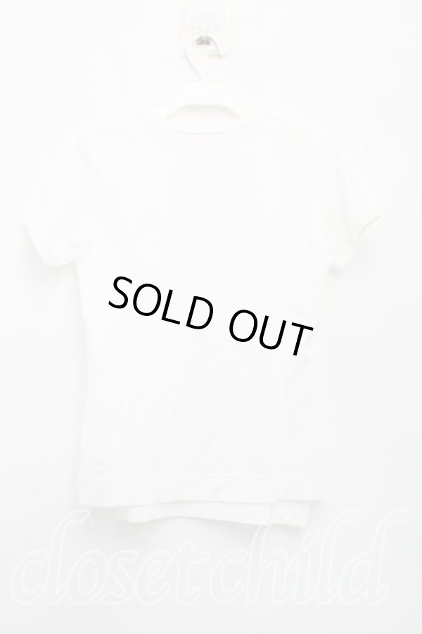 画像2: ヴィヴィアンウエストウッド 中古 / オーブ刺繍Tシャツ 01 ホワイト  H-26-02-22-032-ts-IG-ZH (2)