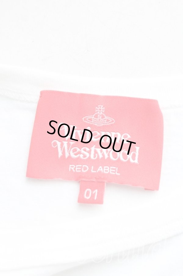 画像3: ヴィヴィアンウエストウッド 中古 / オーブ刺繍Tシャツ 01 ホワイト  H-26-02-22-032-ts-IG-ZH (3)