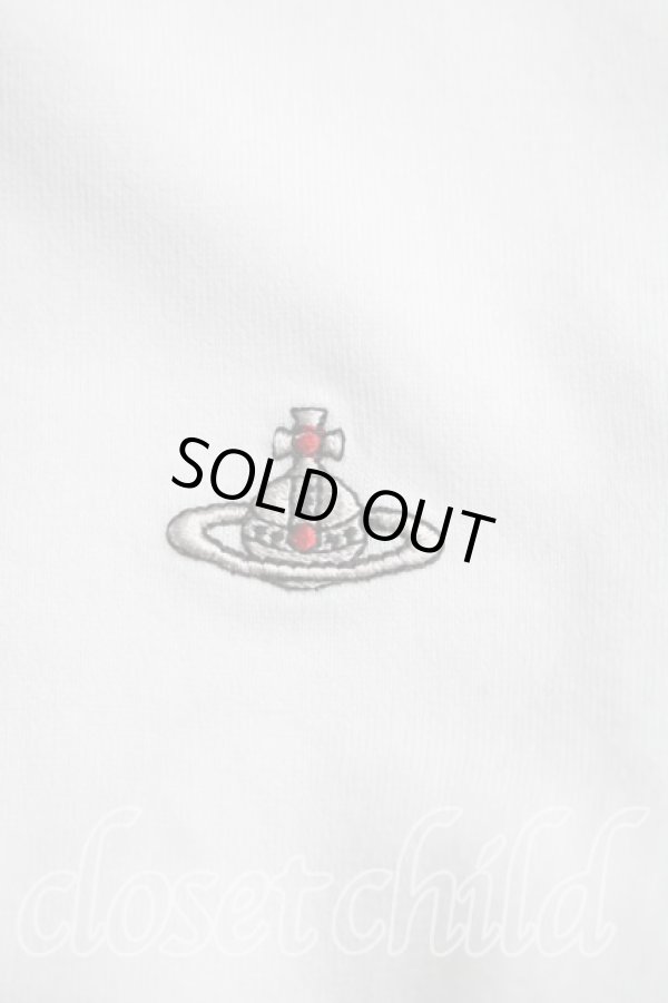 画像6: ヴィヴィアンウエストウッド 中古 / オーブ刺繍Tシャツ 01 ホワイト  H-26-02-22-032-ts-IG-ZH (6)