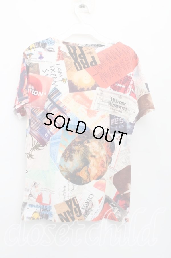 画像2: ヴィヴィアンウエストウッド MAN 中古 / インビテーションTシャツ 44（メンズS相当） マルチ  H-26-02-22-033-ts-OD-ZH (2)