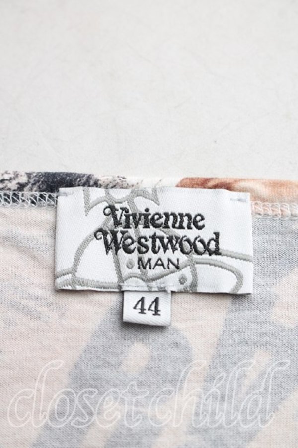画像3: ヴィヴィアンウエストウッド MAN 中古 / インビテーションTシャツ 44（メンズS相当） マルチ  H-26-02-22-033-ts-OD-ZH (3)