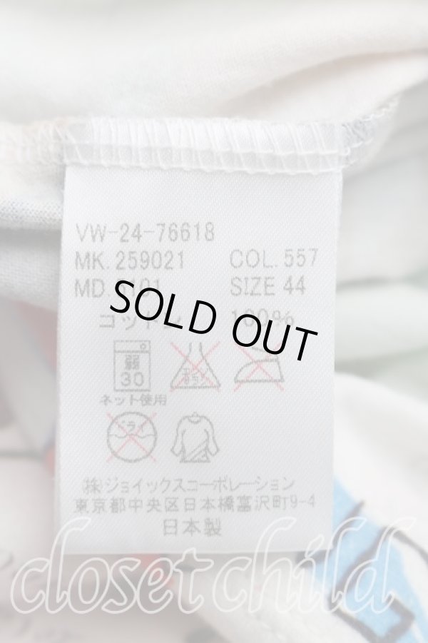 画像4: ヴィヴィアンウエストウッド MAN 中古 / インビテーションTシャツ 44（メンズS相当） マルチ  H-26-02-22-033-ts-OD-ZH (4)