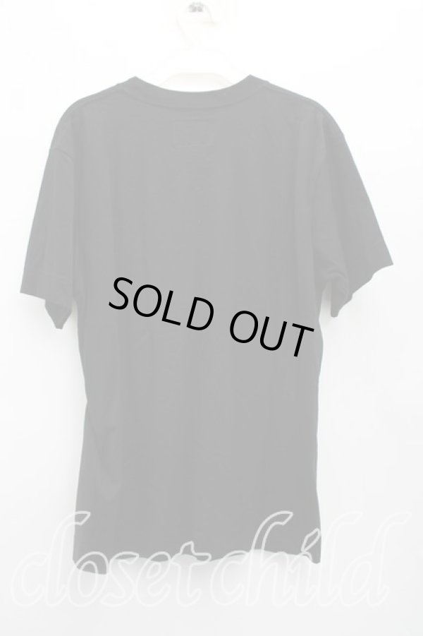 画像2: ヴィヴィアンウエストウッド MAN 中古 / LOGOS　Tシャツ 40（メンズXXS相当） 黒  H-26-02-22-034-ts-OD-ZH (2)