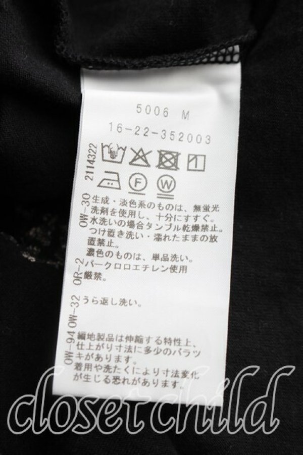画像4: ヴィヴィアンウエストウッド MAN 中古 / LOGOS　Tシャツ 40（メンズXXS相当） 黒  H-26-02-22-034-ts-OD-ZH (4)