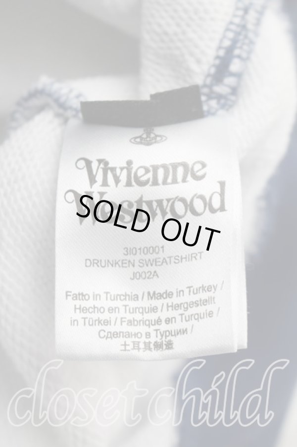 画像4: ヴィヴィアンウエストウッド 中古 / ドランクンスウェット XS 紺  H-26-02-22-037-to-OD-ZH (4)