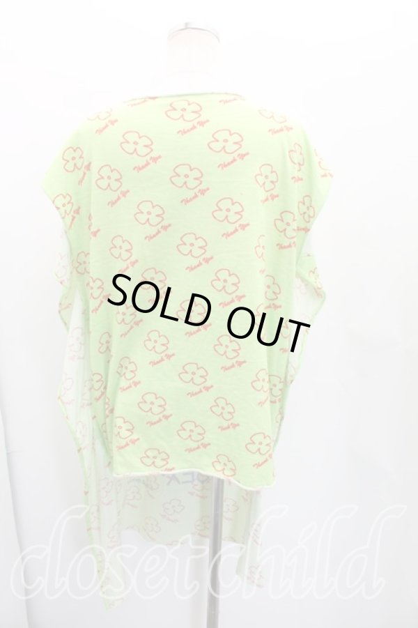 画像2: ヴィヴィアンウエストウッド 中古 / カウボーイスクエアTシャツ O/S 緑  H-26-02-22-040-to-OD-ZH (2)