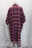 画像2: ヴィヴィアンウエストウッド 中古 / タータンチェックシャツワンピース 00（ワンサイズ） 紫ｘ緑  H-26-02-22-005-op-OD-ZH (2)