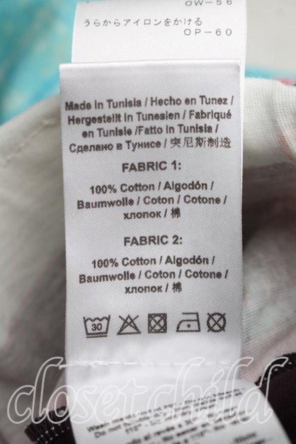 画像5: Worlds End 中古 / WE DRUNKEN TOP ワンサイズ 青ｘ茶  H-26-02-22-050-to-OD-ZH (5)