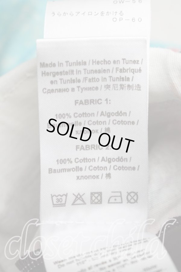 画像5: Worlds End 中古 / WE DRUNKEN TOP ワンサイズ 青ｘ茶  H-26-02-22-050-to-OD-ZH (5)