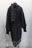 画像2: ヴィヴィアンウエストウッド 中古 / タータンチェックコート 00（ワンサイズ） 灰  H-26-02-22-051-co-OD-ZH (2)