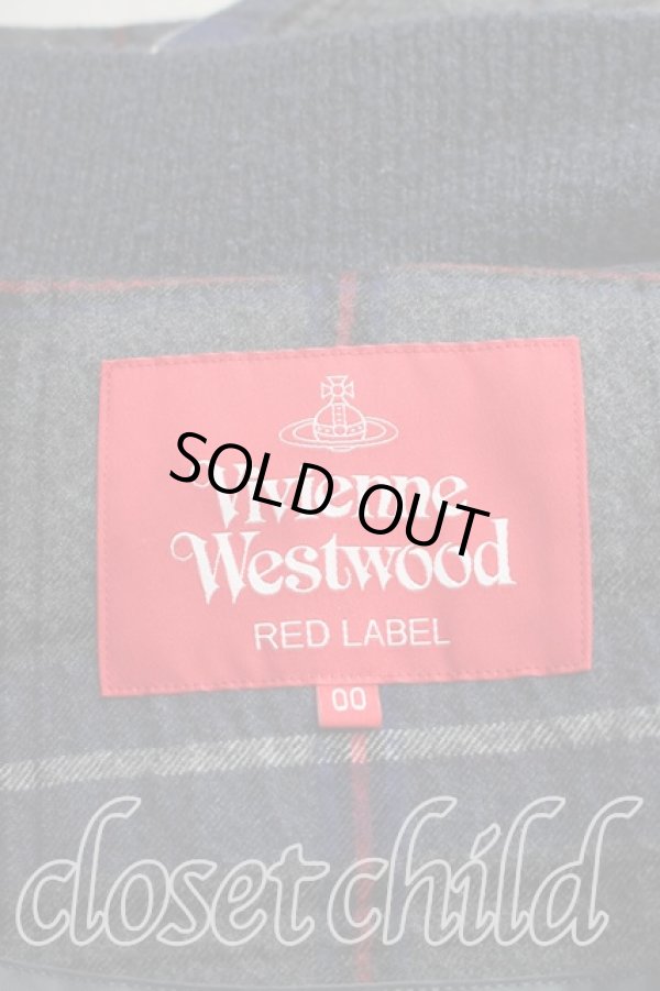 画像3: ヴィヴィアンウエストウッド 中古 / タータンチェックコート 00（ワンサイズ） 灰  H-26-02-22-051-co-OD-ZH (3)