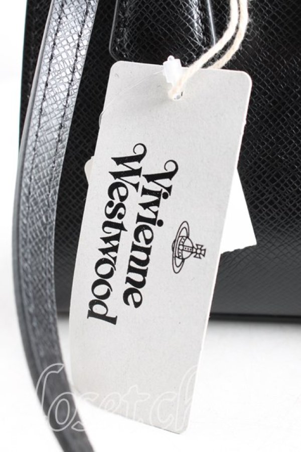 画像6: ヴィヴィアンウエストウッド 中古 / SOFIA-SMALL HANDBAG  ブラック  H-26-02-22-054-ba-IG-ZH (6)