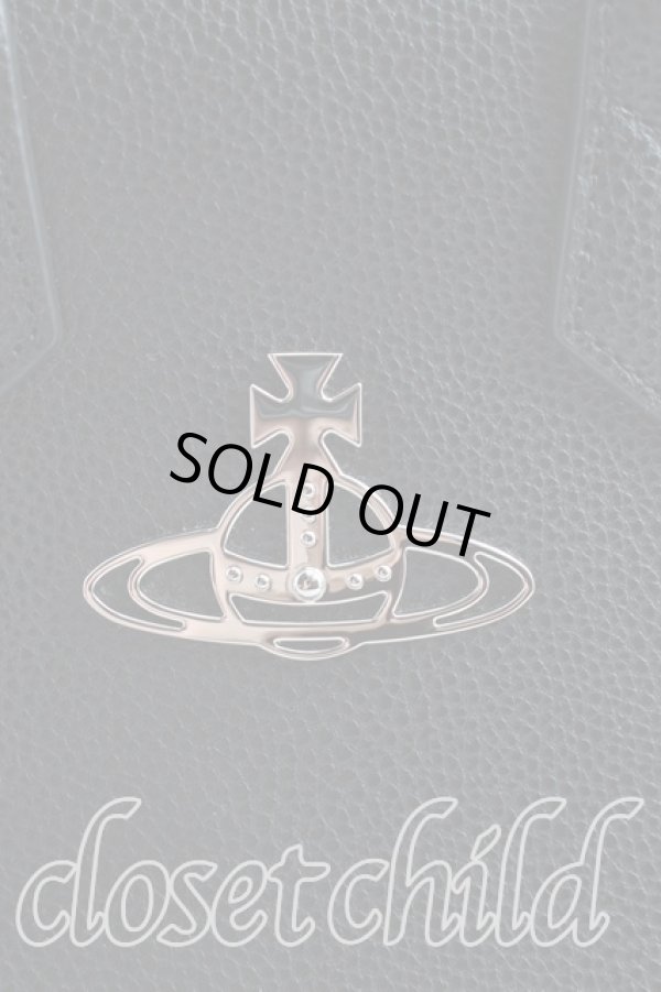 画像6: ヴィヴィアンウエストウッド 中古 / KELLY MEDIUM HANDBAG  ブラック  H-26-02-22-055-ba-IG-ZH (6)