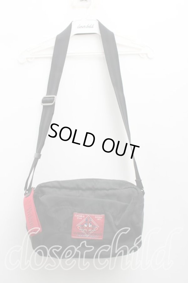 画像3: ヴィヴィアンウエストウッド 中古 / チェッカーORBショルダーバッグ  ブラック×レッド  H-26-02-22-058-ba-IG-ZH (3)