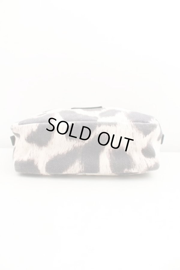 画像4: ヴィヴィアンウエストウッド 中古 / レオパードショルダーバッグ  ブラック×オフホワイト  H-26-02-22-060-ba-IG-ZH (4)