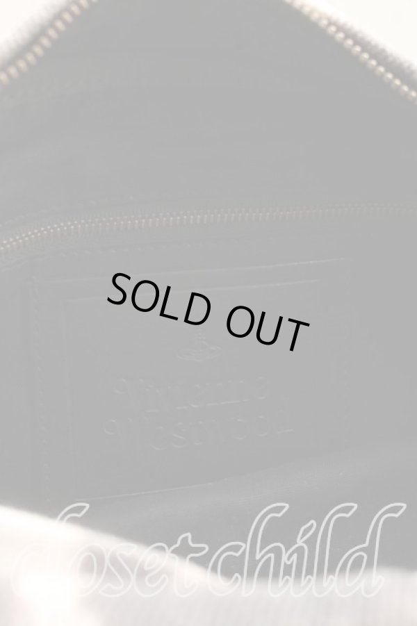 画像5: ヴィヴィアンウエストウッド 中古 / レオパードショルダーバッグ  ブラック×オフホワイト  H-26-02-22-060-ba-IG-ZH (5)