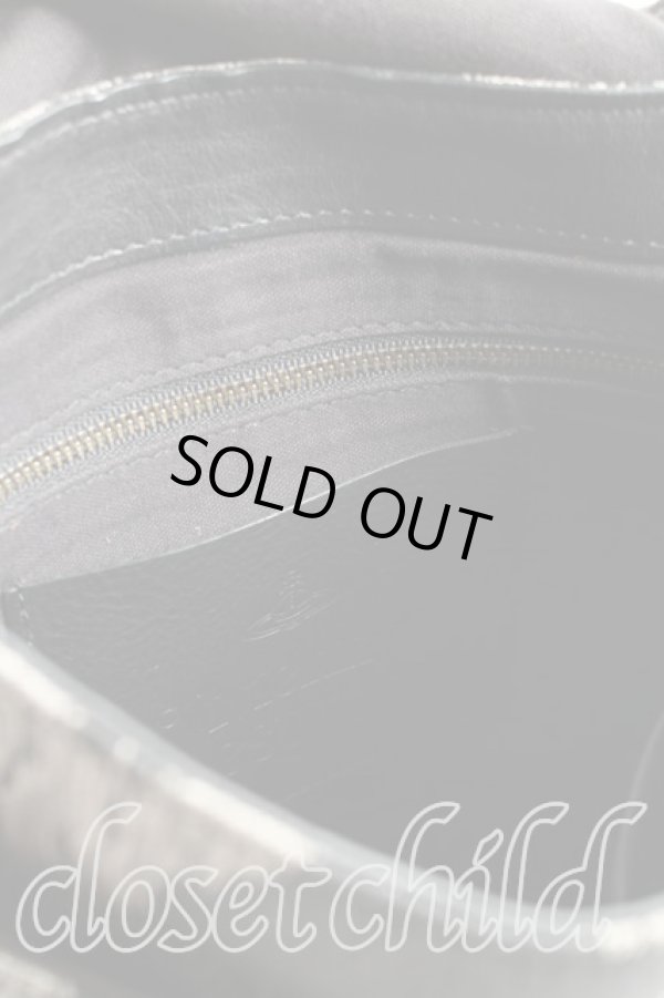 画像5: ヴィヴィアンウエストウッド 中古 / テクノレオショルダーバッグ  黒  H-26-02-22-062-ba-OD-ZH (5)