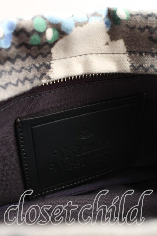 画像5: ヴィヴィアンウエストウッド 中古 /IZZARDショルダーバッグ  灰  H-26-02-22-063-ba-OD-ZH (5)