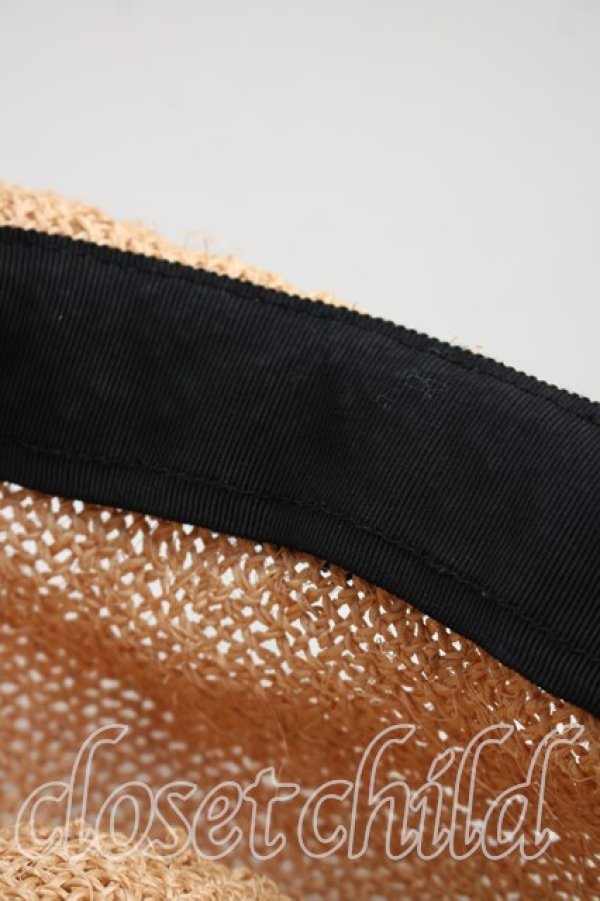 画像7: ヴィヴィアンウエストウッド MAN 中古 / ダメージストローハット  ナチュラル  H-26-02-22-067-ha-OD-ZH (7)