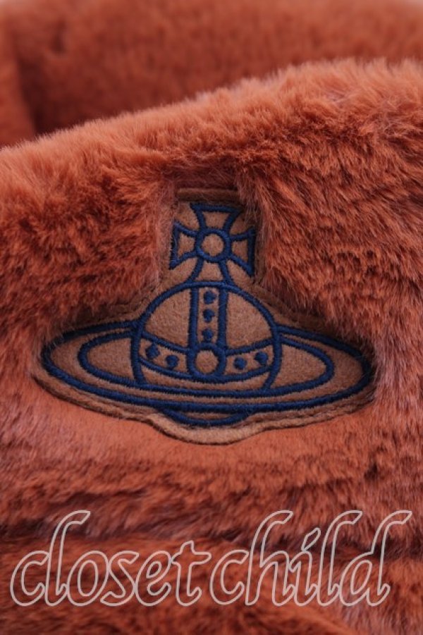 画像7: ヴィヴィアンウエストウッド 中古 / エコファーバケット  茶  H-26-02-22-068-ha-OD-ZH (7)