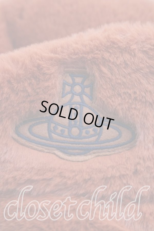 画像7: ヴィヴィアンウエストウッド 中古 / エコファーバケット  茶  H-26-02-22-068-ha-OD-ZH (7)