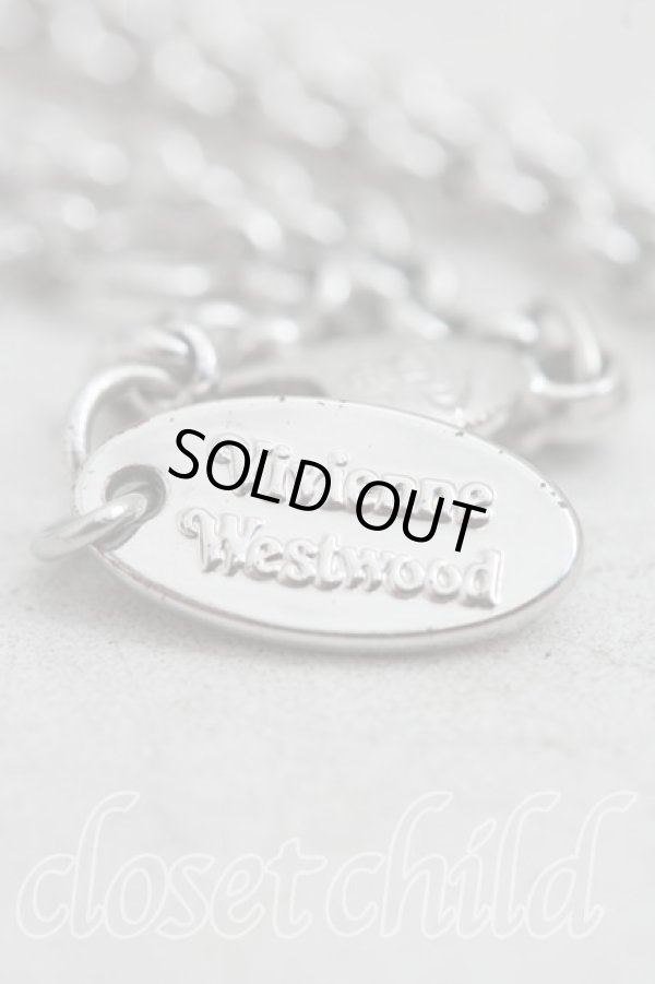 画像5: ヴィヴィアンウエストウッド 中古 / HOWLITE TINY ORB ネックレス  シルバー  H-26-02-22-071-nl-IG-ZH (5)