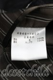 画像4: ヴィヴィアンウエストウッド MAN 中古 / ストライプダブルジャケット 44（メンズS相当） 黒ｘ灰  H-26-02-22-001-jc-OD-ZH (4)
