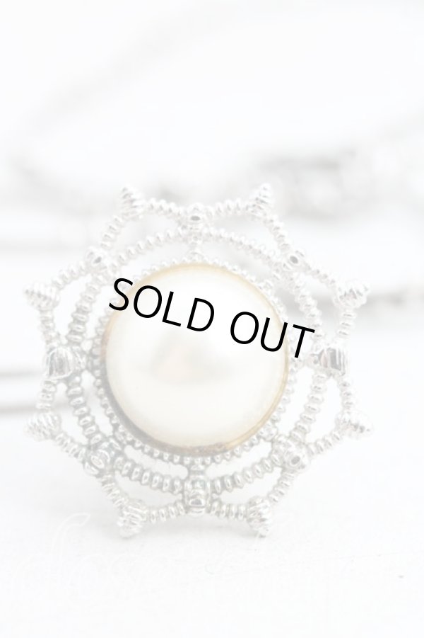 画像3: ヴィヴィアンウエストウッド 中古 / ISOLDE PEARLペンダント  シルバー  H-26-02-22-073-nl-IG-ZH (3)