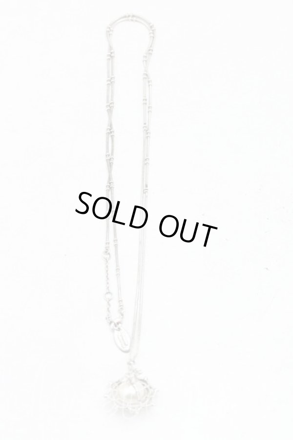 画像4: ヴィヴィアンウエストウッド 中古 / ISOLDE PEARLペンダント  シルバー  H-26-02-22-073-nl-IG-ZH (4)